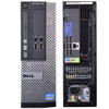 Lot of 5 Dell 390 Core i3 SFF Desktops 8GB RAM 250GB HDD Windows 10 Home with 19" LCD