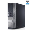 Dell 7010 SFF Desktop Computer Core i3 4GB 160GB Windows 10 Pro Dual 19" LCD Keyboard and Mouse