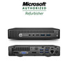 HP ProDesk 800 G2 Micro PC // Intel i5 Processor (6th Gen) // 8GB RAM // 128GB SSD // Windows 10 Professional // Power Adapter // Keyboard // Mouse // Dual 22" Monitors