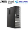 Dell 3020 SFF i3 4th gen Desktop 8GB RAM 256GB SSD Windows 10 Pro with 19" LCD
