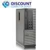 Dell OptiPlex 9020 SFF Desktop Computer Intel Core i5-4th Gen 4GB RAM 256GB SSD Dual 22" LCD Wi-Fi Windows 10 Professional