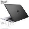 HP EliteBook 840 G1 14" Laptop Intel Core i5 8GB RAM 256GB SSD Windows 10