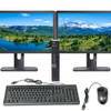 Dell OptiPlex 3050 Micro Desktop Computer Core i5 7th Gen 16GB RAM 1TB HDD Dual 20in Monitor Windows 10 Pro with Wi-Fi