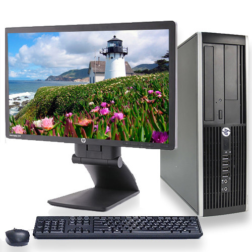 Fast HP Elite 8200 Windows 10 Desktop Computer PC i5 3.1GHz 4GB 500GB 19"LCD