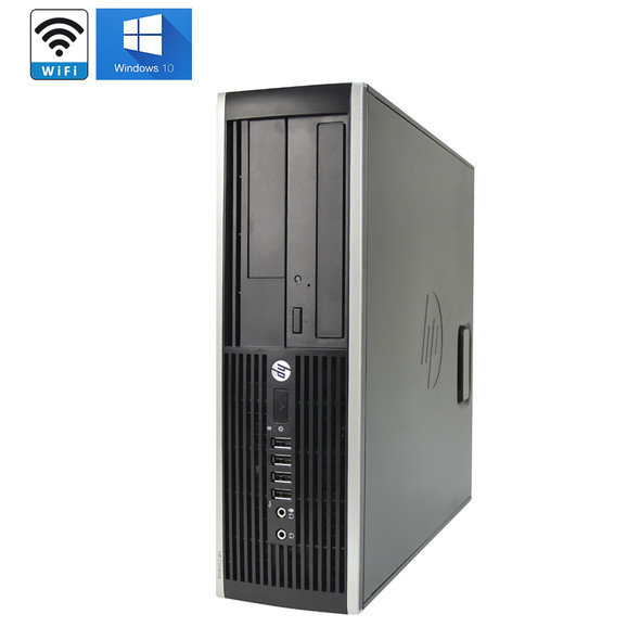 HP Elite 8200 Windows 10 Pro Desktop Computer PC Tower Intel I5 3.2GHz 8GB 500GB with 19"LCD