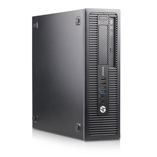 HP EliteDesk 705 G1 Desktop Computer Bundle with Fast AMD A6 Pro 3.5GHz Processor 4GB of RAM 250GB HD DVD-RW Wifi with a 19" LCD and Windows 10 Professional-Refurbished and WIFI