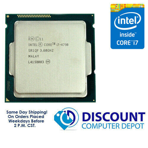 Intel Core i7-4790 3.60GHz Quad-Core CPU Computer Processor LGA1150 Socket SR1QF