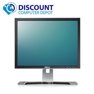 LOT of 5 -- Dell UltraSharp 17" Monitor Desktop Computer PC LCD (Grade B)