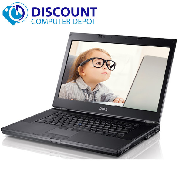 Dell Latitude E6510 Laptop PC Quad i5 2.4GHz 4GB 320GB Hard Drive DVDRW Windows 10 Home and WIFI