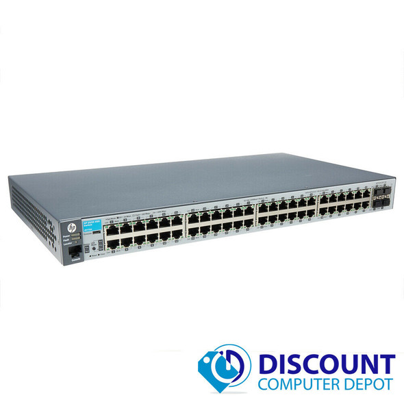 HP ProCurve 2530-48G J977A 48 Port Gigabit Ethernet Network Switch 10/100/1000