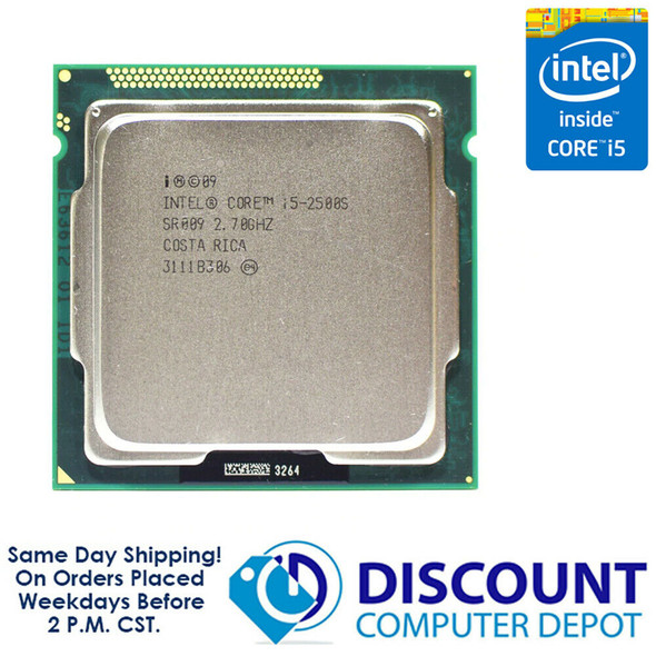 Intel Core i5-2500S 2.7GHz Quad-Core CPU Computer Processor LGA1155 Socket SR009