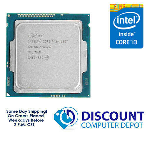 Intel Core i3-4130T 2.9GHz Dual-Core CPU Computer Processor LGA1150 Socket SR1NN