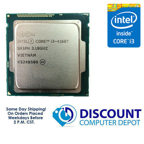 Intel Core i3-4160T 3.1GHz Dual-Core CPU Computer Processor LGA1150 Socket SR1PH