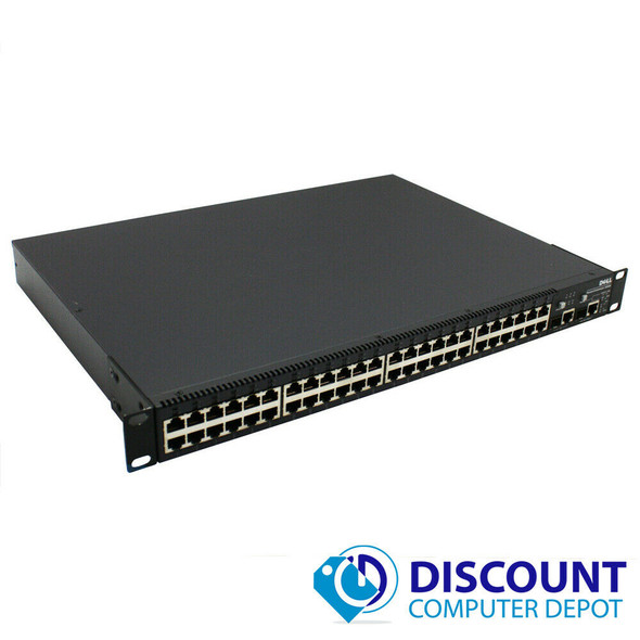 Dell PowerConnect 3348 48 Port Fast Ethernet 2x SFP 10/100/1000 Network Switch