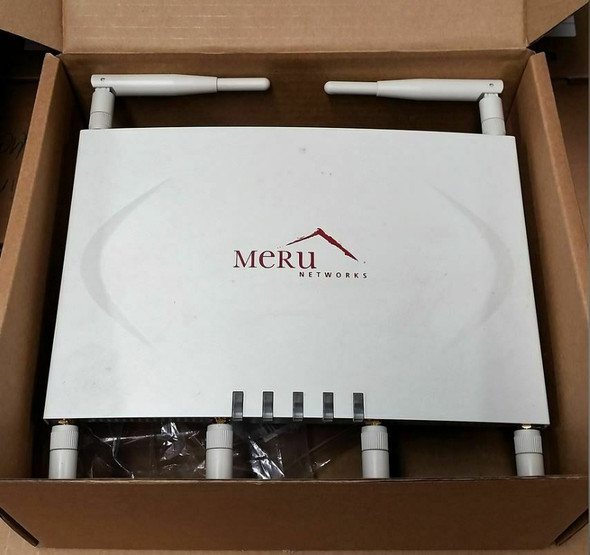 MERU Wireless Access Point AP311 802.11a/b/g/n POE with Antennas & Bracket