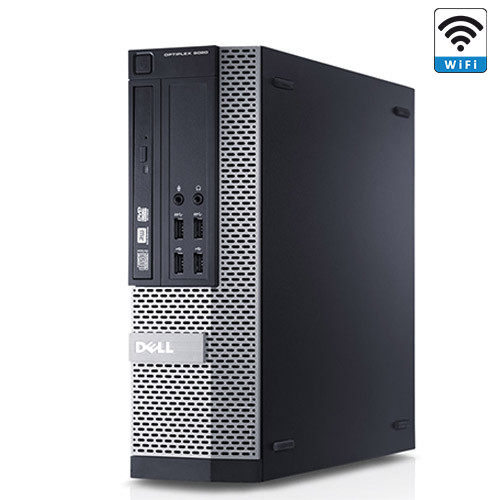 Dell OptiPlex Desktop Computer 3020 Intel Core i3 3.4GHz 8GB RAM 256GB SSD 19" LCD Monitor Windows 10 Pro