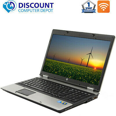 HP ProBook Laptop 6545b 15.6" AMD Dual Core 2.3GHz 4GB 128GB SSD DVD Wifi Windows 10 Home