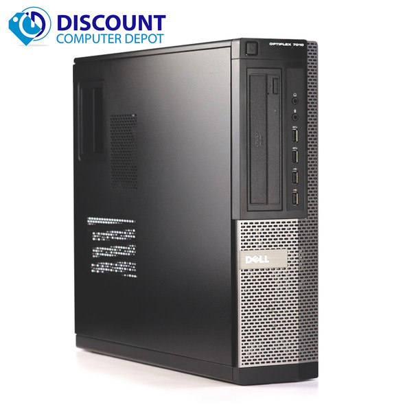 Dell OptiPlex 790 Computer Desktop PC Quad i7 3.4GHz 8GB 256GB SSD Windows 10 Pro