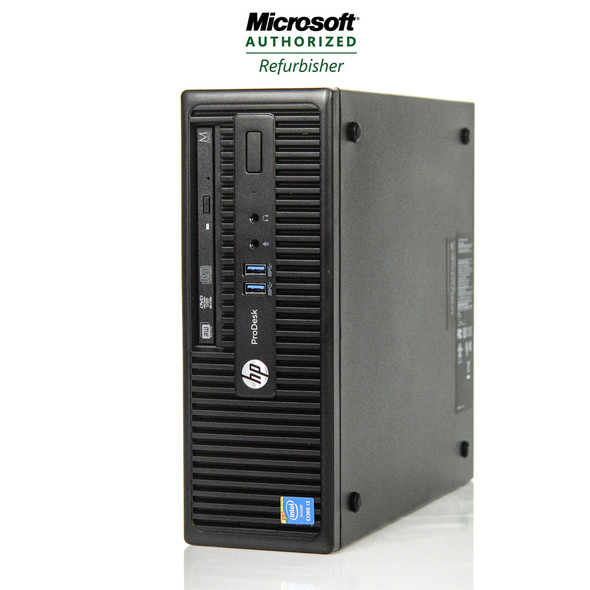 HP ProDesk 400 G2 Desktop Computer Core i5 (4th Gen) 3.0GHz 8GB 256GB SSD Windows 10 Pro and WIFI
