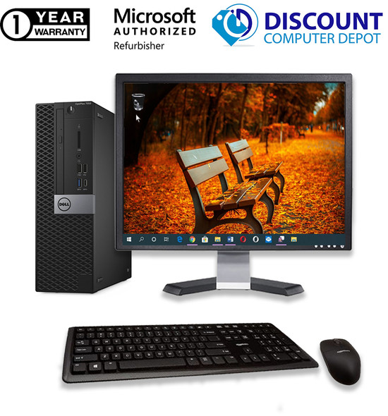 Dell 7050 i7 8GB 512GB SSD Windows 10 22" LCD DVD
