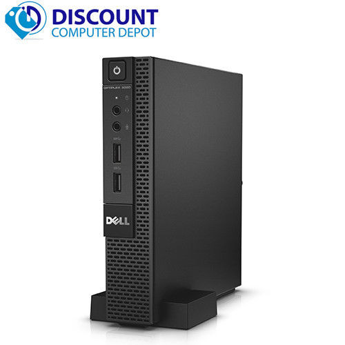 Dell OptiPlex 9020m Micro Desktop Computer Windows 10 Pro Intel i5 8GB 256GB SSD and WIFI with Dual 22" Monitors