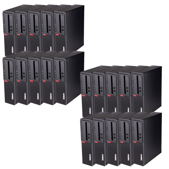 Lot of 20 Desktop Computers Lenovo M710s Core i5 7th gen 3.0GHz Processor 8GB RAM 256GB SSD Windows 10 Pro