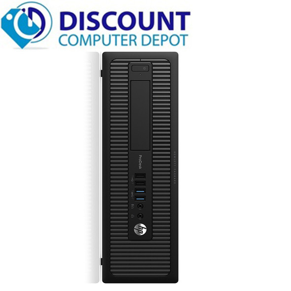 HP ProDesk 600 G1 Desktop Computer PC Quad Core i5 3.2GHz 8GB 250 HDD Windows 10 Home 19" LCD Keyboard No Mouse