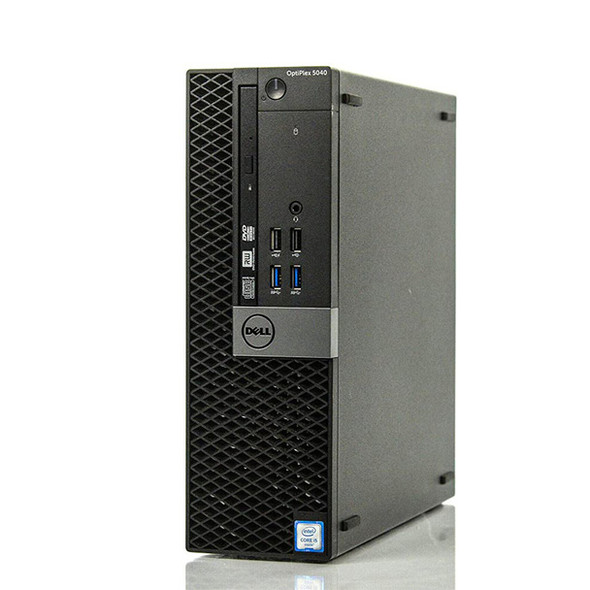 Dell Optiplex 5040 SFF Computer Core i5 6th gen 3.2GHz 8GB 512GB SSD DVD 22" Dual LCD Windows 10 Pro