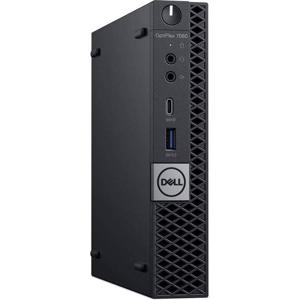 Dell OptiPlex 7060 Micro Intel Core i7 8th Gen. 16GB RAM 256GB SSD Windows 11 Professional