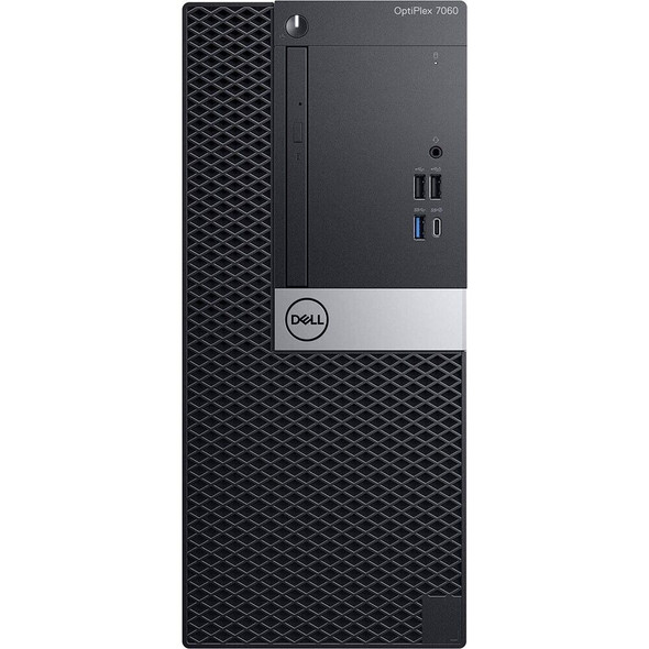 Dell OptiPlex 7060 Tower Desktop Computer Core i5 8th gen 16GB RAM 256GB SSD Wi-Fi DVD-RW Windows 11 Pro