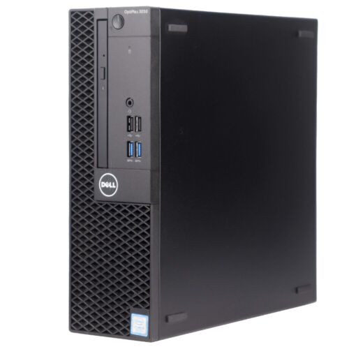 Dell OptiPlex 3050 SFF Desktop Computer Core i5 7th Gen 8GB RAM 512GB SSD Wi-Fi Windows 10 Pro