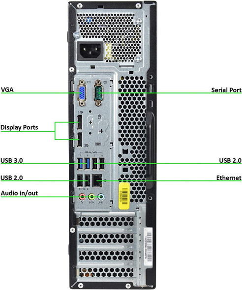 Lenovo ThinkCentre M83 SFF Desktop Computer Intel Core i7 4th Gen 8GB RAM 512GB SSD Wi-Fi Windows 10 Home