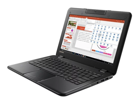 Lenovo 100e N3450 Notebook 11.6" Intel Celeron 4GB RAM 64GB SSD Wi-Fi Windows 10 Home