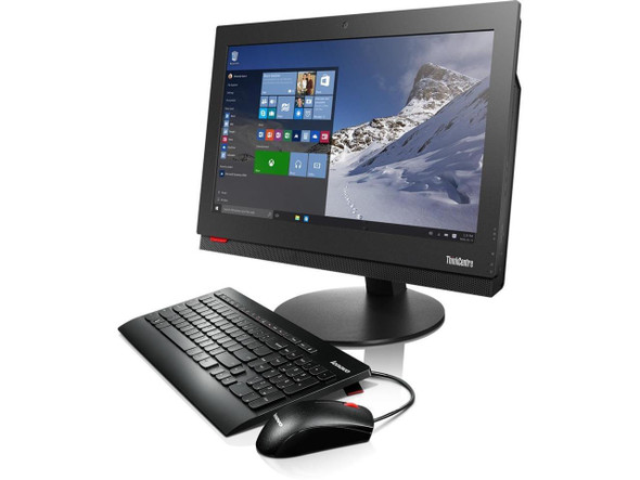 Lenovo ThinkCentre M700z 20" All-In-One Desktop Intel Core i3 6th Generation 8GB RAM 500GB HDD Wi-Fi Windows 10 Home