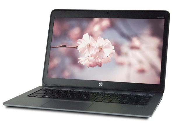 HP EliteBook Folio 1040 G1 14" Laptop Computer Intel Core i7 4th Generation 8GB RAM 256GB SSD Wi-Fi Windows 10 Professional