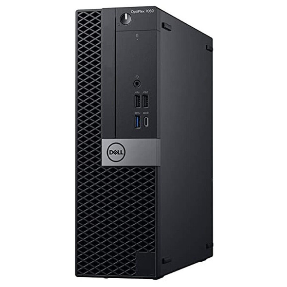Dell OptiPlex 7060 SFF Desktop Computer Intel Core i5 8th Generation 16GB RAM 512GB SSD 24" Monitor Wi-Fi Windows 11 Professional