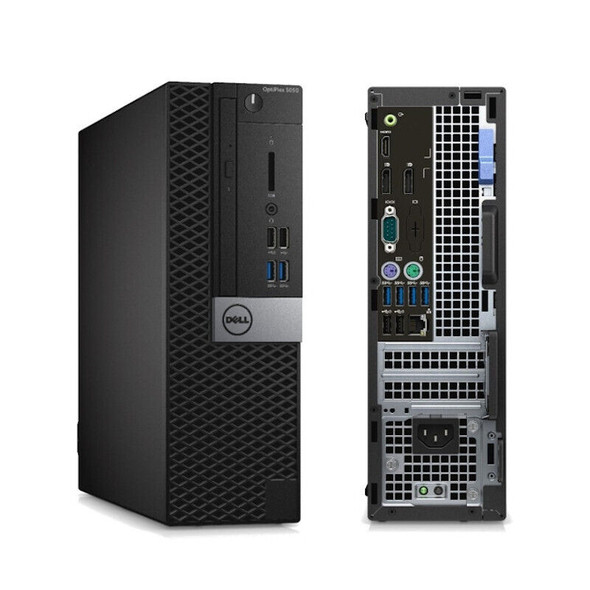 Dell OptiPlex 5050 SFF Desktop Computer Intel Core i7 7th Gen 16GB RAM 512GB SSD Wi-Fi Windows 10 Professional