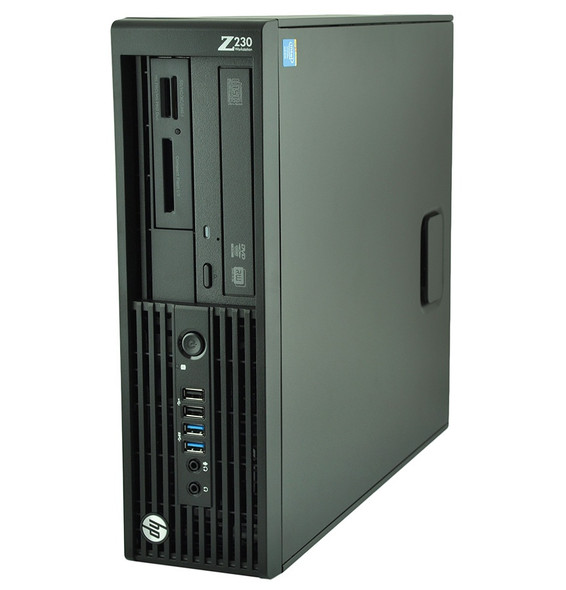 HP Z230 SFF Desktop Computer Intel Core i3 4th Generation 8GB RAM 120GB SSD Windows 10 Home