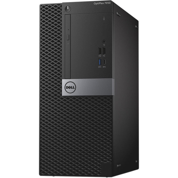 Dell OptiPlex 5050 Tower Desktop Computer Intel Core i7 7th Generation 16GB RAM 512GB SSD Wi-Fi Windows 10 Professional