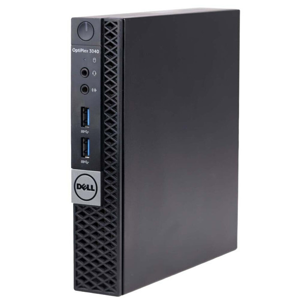 Dell OptiPlex 3040 Micro Desktop Computer Intel Core i3 6th Generation 8GB RAM 1TB HDD 20" Monitor Wi-Fi Windows 10 Home