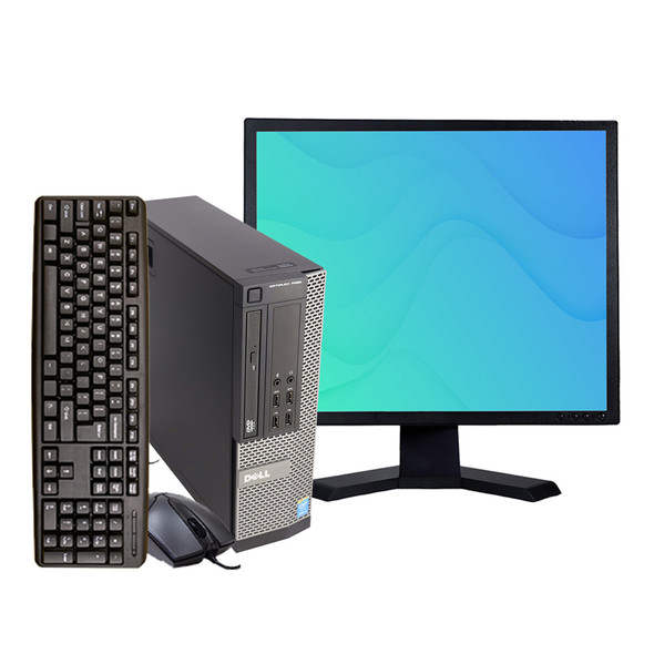 Dell OptiPlex 7020 SFF Intel Core i3 8GB RAM 500GB Hard Disk Drive 19 in Monitor Windows 10 Home