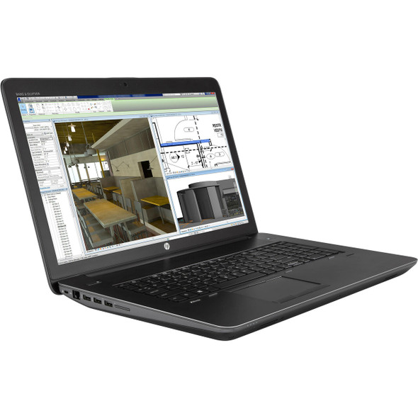 HP ZBook 17 G3 17.3" Laptop PC Computer Intel Core i5 2.6GHz 16GB RAM 256GB SSD Windows 10 Pro NVIDIA Quadro Graphics