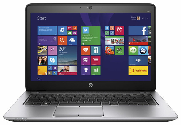 HP EliteBook 840 G1 14" Laptop Intel Core i5 8GB RAM 256GB SSD Windows 10