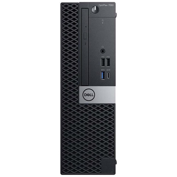 Dell OptiPlex 7060 SFF Desktop Computer Core i5 8th gen 16GB RAM 256GB SSD Wi-Fi DVD-RW Windows 11 Pro Keyboard + Mouse