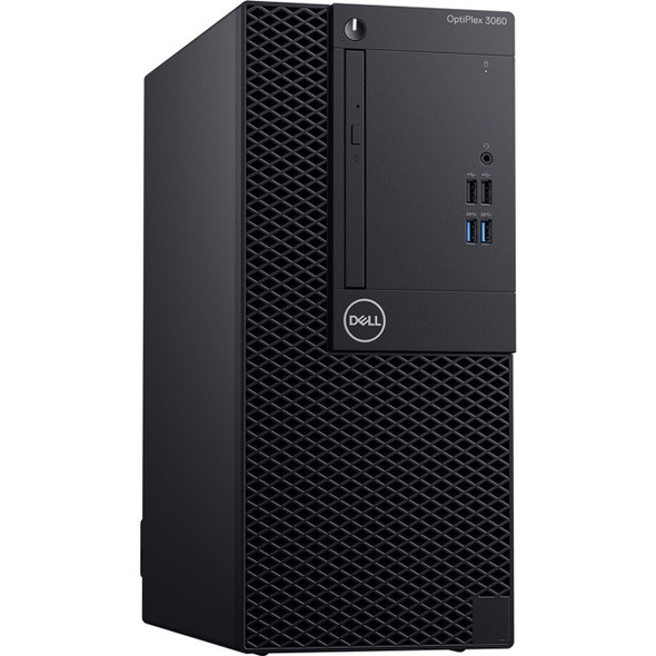 Dell OptiPlex 3060 Tower Desktop Intel Core i5 8th Gen. 16GB RAM 256GB SSD 19" Monitor Wi-Fi Windows 11 Pro