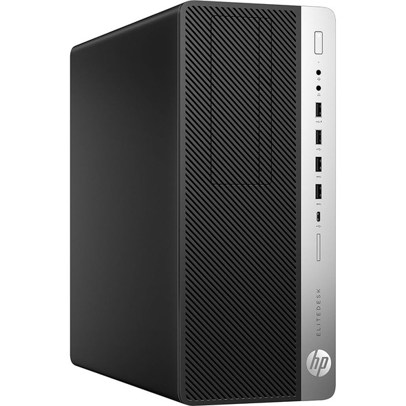 HP EliteDesk 800 G3 Tower Desktop Computer Intel i7 7th Gen 16GB RAM 512GB SSD Windows 10 Pro, Wi-Fi, DVD