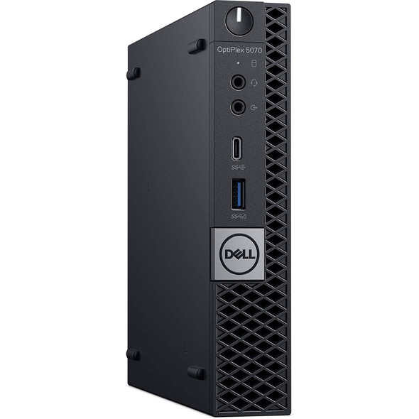 Dell OptiPlex 5070 Mini Pc Desktop Computer Intel i5 8th Gen 16GB RAM 512GB SSD Dual 22in LCD Windows 11 Home, Wi-Fi
