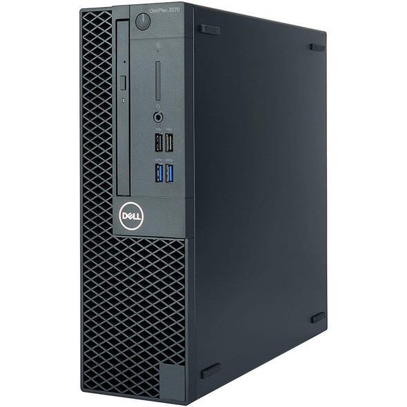 Dell OptiPlex 3070 SFF Desktop Computer Intel i5 8th Gen 16GB RAM 256GB SSD, Windows 11 Pro, Wi-Fi
