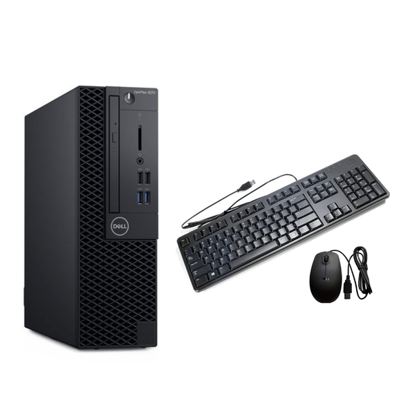 Dell OptiPlex 7070 SFF Desktop Computer Intel Core i7 9th Gen 16GB RAM 512GB SSD Wi-Fi Windows 11 Pro