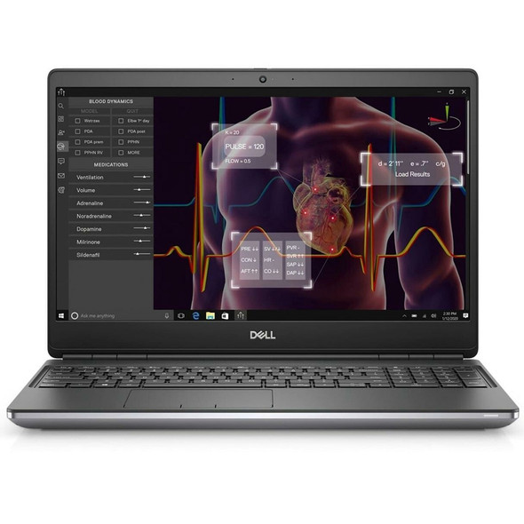 Dell Precision 7560 Workstation Laptop 15.6" Intel Core i7 11th Gen 32GB RAM 512GB SSD Wi-Fi Windows 11 Pro NVIDIA